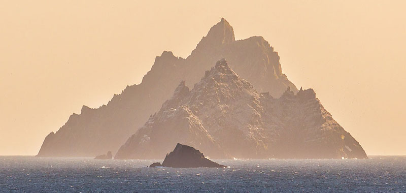 Skellig Rocks with Lemon Rock in the foreground