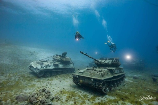 underwater military mueseum